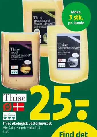 Thise økologisk vesterhavsost