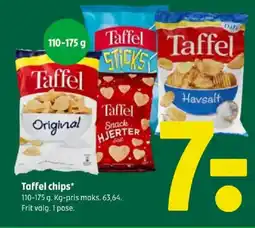 Coop 365 Taffel chips tilbud