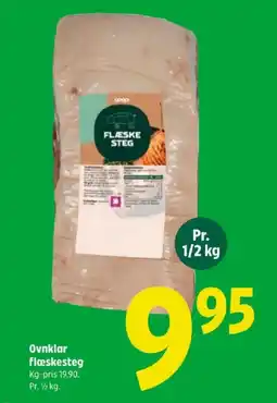 Coop 365 Ovnklar flæskesteg tilbud