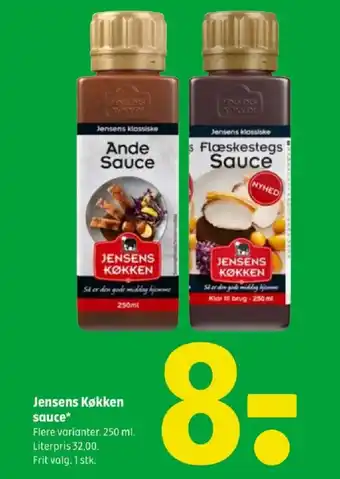 Jensens Køkken sauce