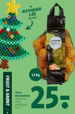 Coop 365 Store klementiner tilbud