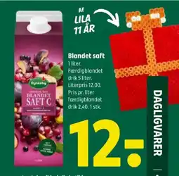 Coop 365 Blandet saft tilbud