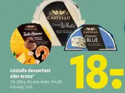 Coop 365 Castello dessertost eller krans tilbud