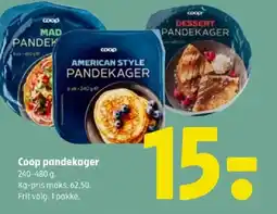 Coop 365 Coop pandekager tilbud