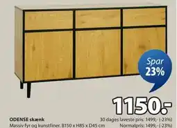 JYSK ODENSE skænk tilbud