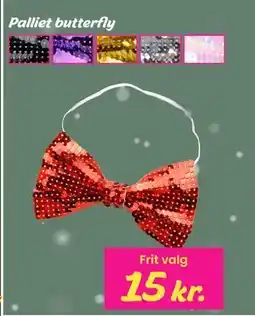 Hi five Palliet butterfly tilbud