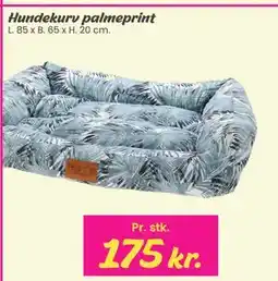 Hi five Hundekurv palmeprint tilbud
