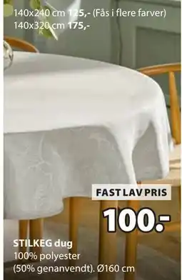 JYSK STILKEG dug tilbud