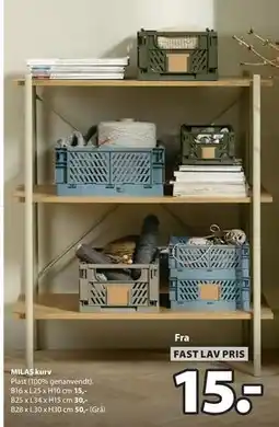 JYSK MILAS kurv tilbud