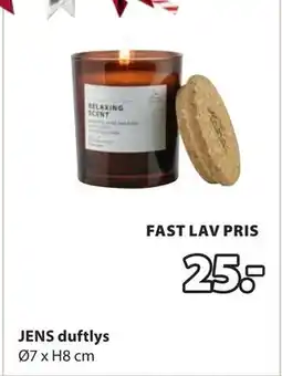 JYSK JENS duftlys tilbud