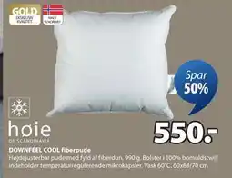 JYSK DOWNFEEL COOL fiberpude tilbud