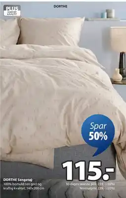 JYSK DORTHE Sengetøj tilbud