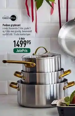 Imerco Padova grydesæt tilbud