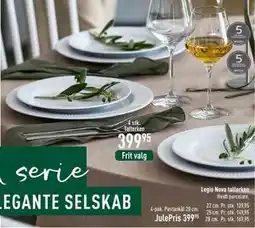 Imerco Legio Nova tallerken tilbud