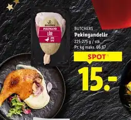 Lidl Pekingandelår tilbud