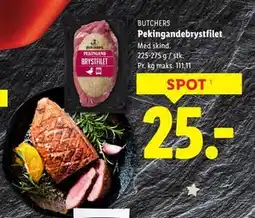Lidl Pekingandebrystfilet tilbud