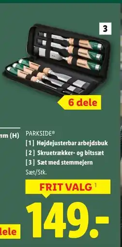 Lidl [ 3 ] Sæt med stemmejern tilbud