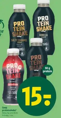 Coop 365 Coop proteinshake tilbud
