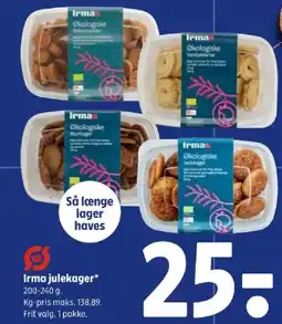Coop 365 Irma julekager tilbud