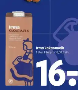Coop 365 Irma kakaomælk tilbud