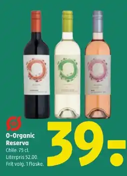 Coop 365 0-Organic Reserva tilbud