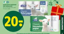 Coop 365 Lambi classic toiletpapir eller køkkenrulle tilbud