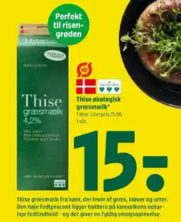 Coop 365 Thise økologisk græsmælk tilbud