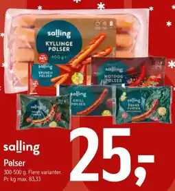 Føtex Salling pølser tilbud