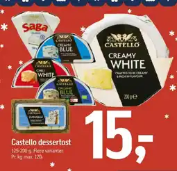 Føtex Castello dessertost tilbud