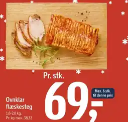 Føtex Ovnklar flæskesteg tilbud