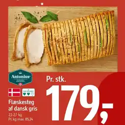 Føtex Flæskesteg af dansk gris tilbud