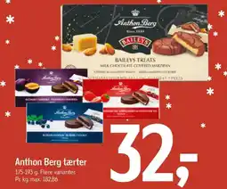 Føtex Anthon Berg tærter tilbud