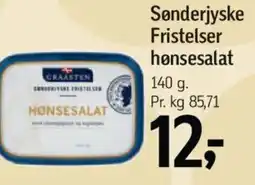 Føtex Sønderjyske Fristelser hønsesalat tilbud