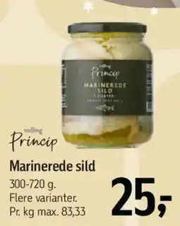 Føtex Princip marinerede sild tilbud