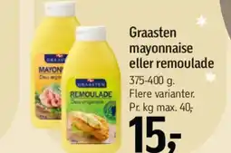 Føtex Graasten mayonnaise eller remoulade tilbud