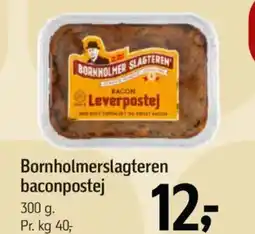 Føtex Bornholmerslagteren baconpostej tilbud