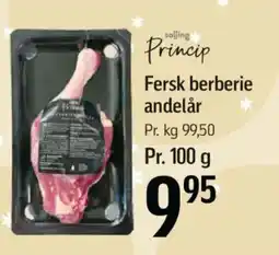 Føtex Salling princip fersk berberie andelår tilbud
