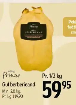Føtex Salling princip gul berberieand tilbud