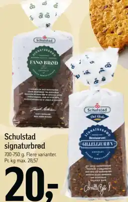 Føtex Schulstad signaturbrød tilbud
