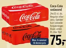 Føtex Coca-Cola sodavand tilbud