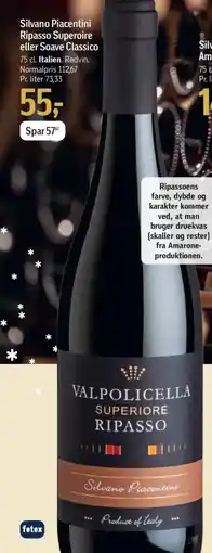 Føtex Silvano Piacentini Ripasso Superoire eller Soave Classico tilbud