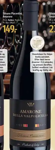 Føtex Silvano Piacentini Amarone tilbud