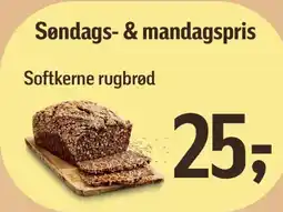 Føtex Softkerne rugbrød tilbud