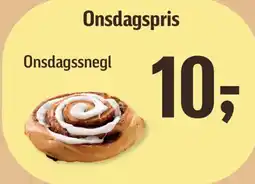 Føtex Onsdagssnegl tilbud