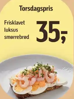 Føtex Frisklavet luksus smørrebrød tilbud
