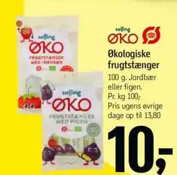 Føtex ØKO Økologiske frugtstænger tilbud