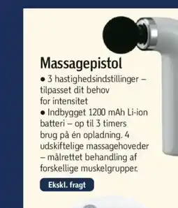 Føtex Massagepistol tilbud