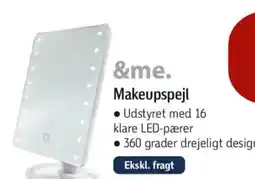Føtex &me. makeupspejl tilbud
