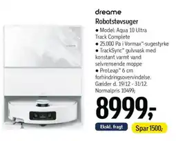 Føtex Dreame robotstøvsuger tilbud