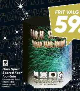 Bilka Dark Spirit Scared Fear fountain tilbud